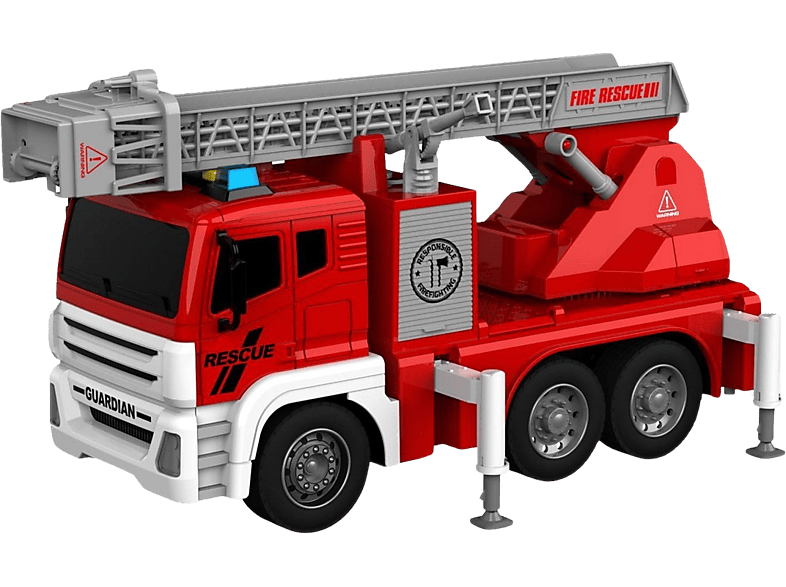 Pirox Toys Miniatuur Brandweerwagen Met Geluid En Licht 1:14e (jw Jv-14fir)