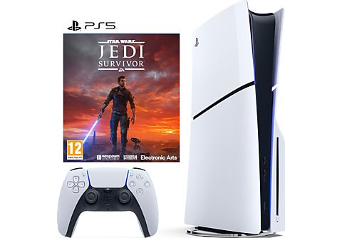 SONY PlayStation®5 (Modellgruppe: Slim) + Star Wars Jedi: Survivor