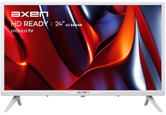 AXEN AX24LEDE09-B 24 inç 60 Ekran Uydu Alıcılı HD-ready LED TV Beyaz Outlet 1221735