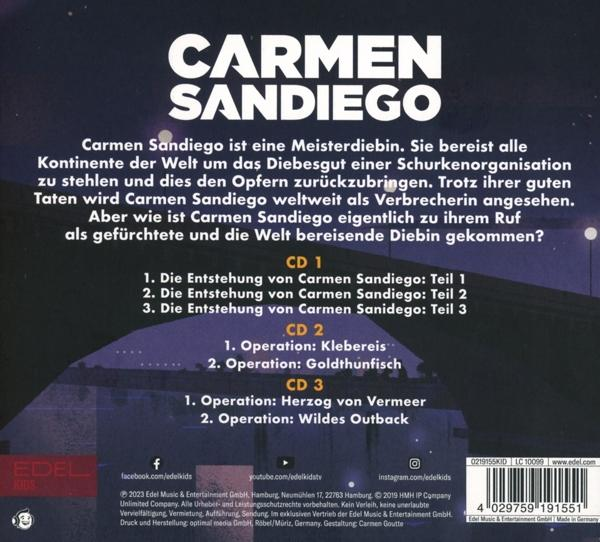 Rückseite einer CD-Hülle mit Text und Logos auf Deutsch.