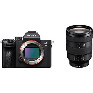 SONY Alpha 7 III Body + FE 24-105 mm F4 G OSS - Systemkamera Schwarz