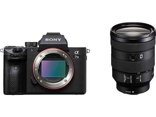 SONY Alpha 7 III Body + FE 24-105 mm F4 G OSS Fotocamera con obiettivo 24 - 105 mm, 7.5 cm display Touchscreen, WLAN