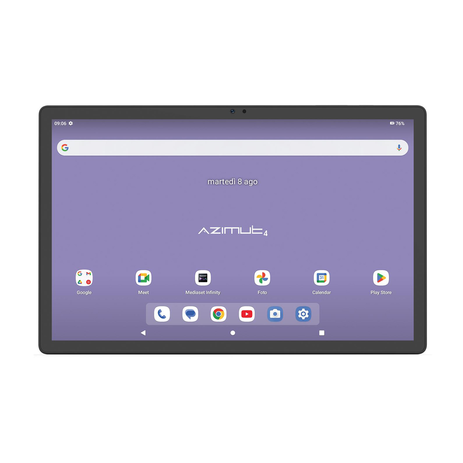 Tablet Mediacom Smartpad Azimut4 4/64, 64 GB, 4G (Lte), 10,51 pollici, Grey