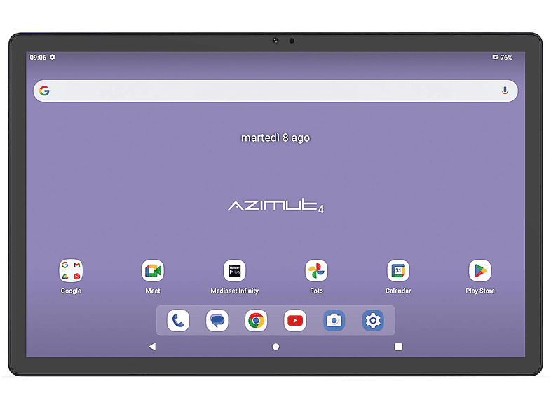 Tablet Mediacom Smartpad Azimut4 4/64, 64 GB, 4G (Lte), 10,51", Grey Slate