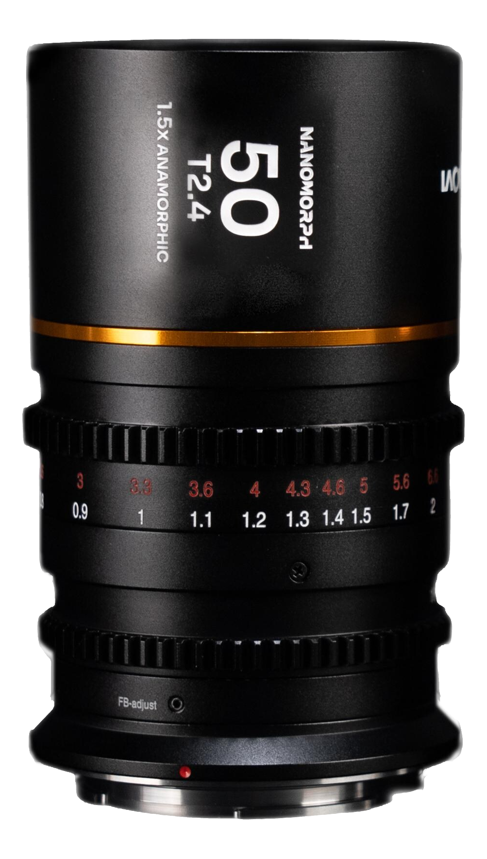 LAOWA Z 50MM/T2.4 1.5X S35 NANOM. AMBER CINE NMF - (Nikon Z-Mount)