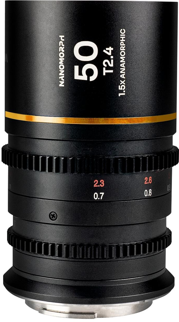 LAOWA Z 50MM/T2.4 1.5X S35 NANOM. AMBER CINE NMF - (Nikon Z-Mount)