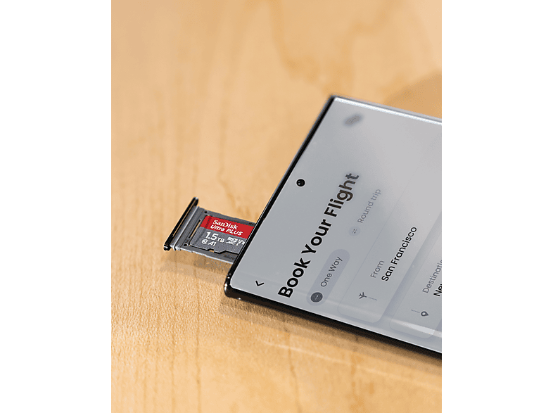 Thumbnail - SANDISK Ultra PLUS microSDHC UHS-I mit Adapter, Micro-SDXC Speicherkarte, 1,5 TB, 160 MB/s