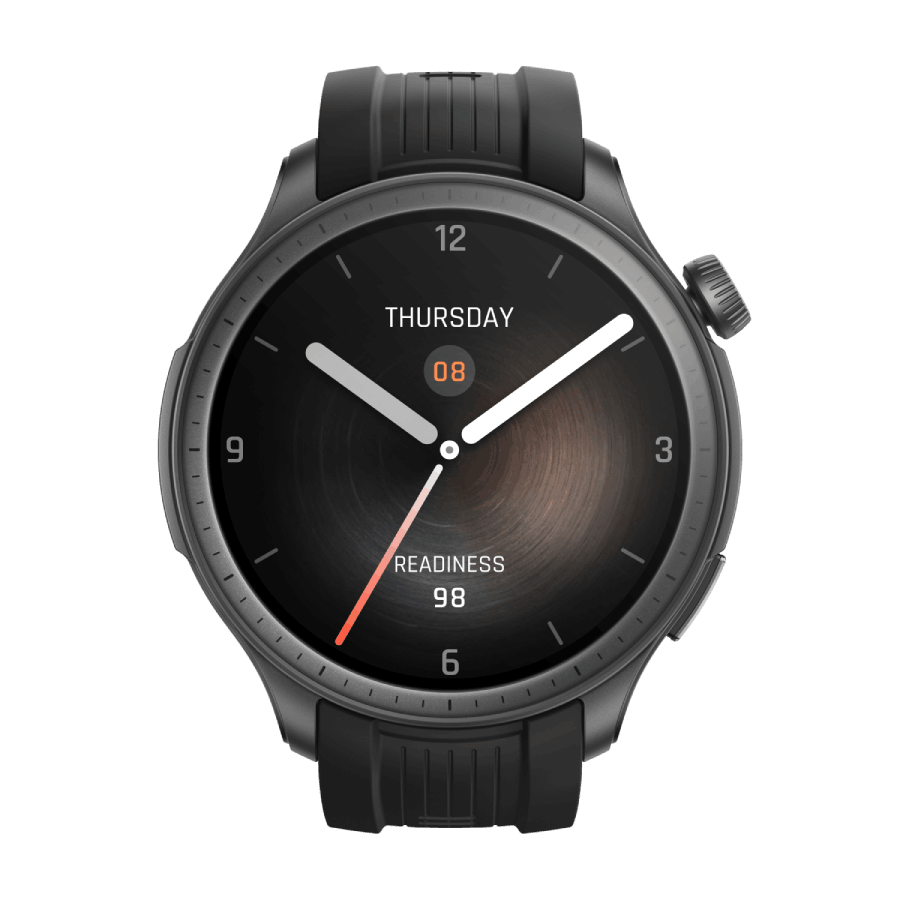 Smartwatch - Amazfit Balance Midnight, 1.5" AMOLED, 14-21.5 cm, IA Fitness Coach, Autonomía 14 días, Negro