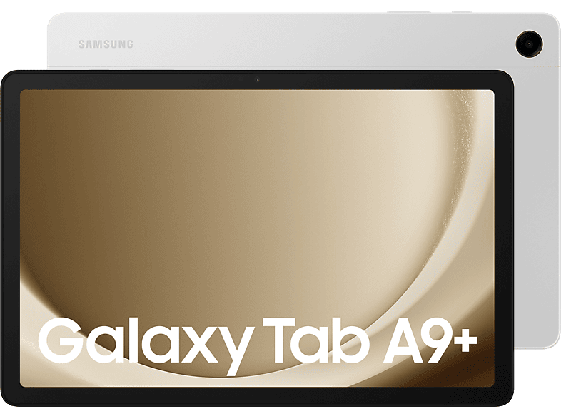 Tablet Samsung Galaxy Tab A9+ Wifi, 128GB, 8GB RAM, Plata, 11", WQXGA, Android 13