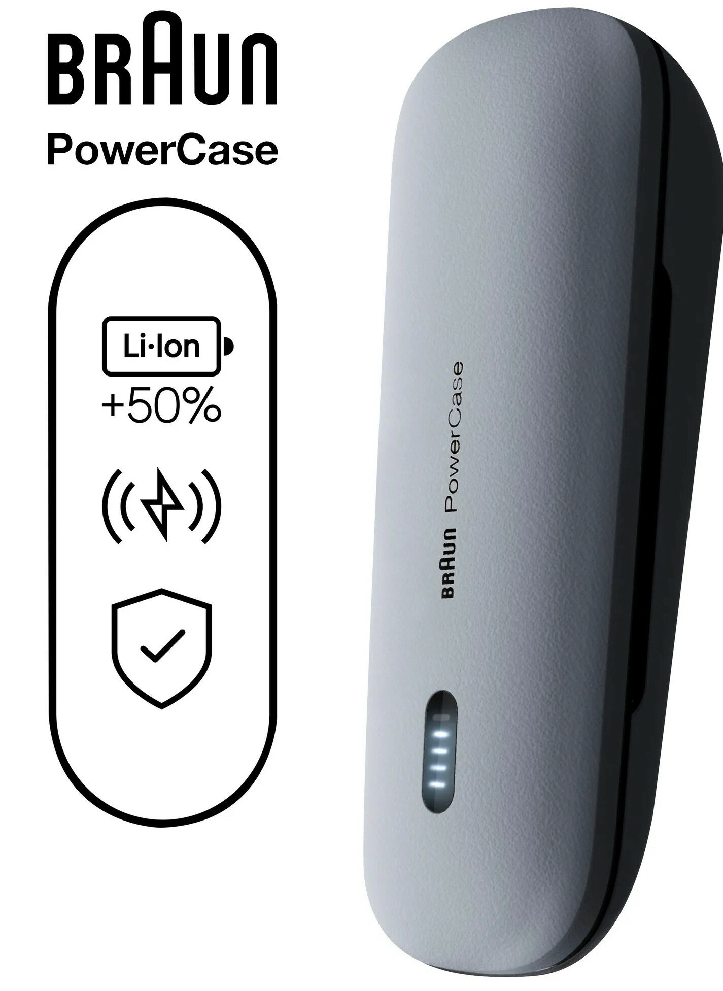 Etui ładujące BRAUN BLK PowerCase