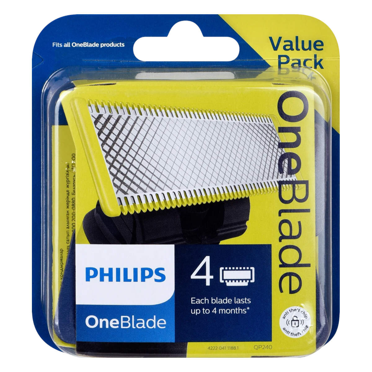 Wymienne ostrza PHILIPS QP240/50 OneBlade