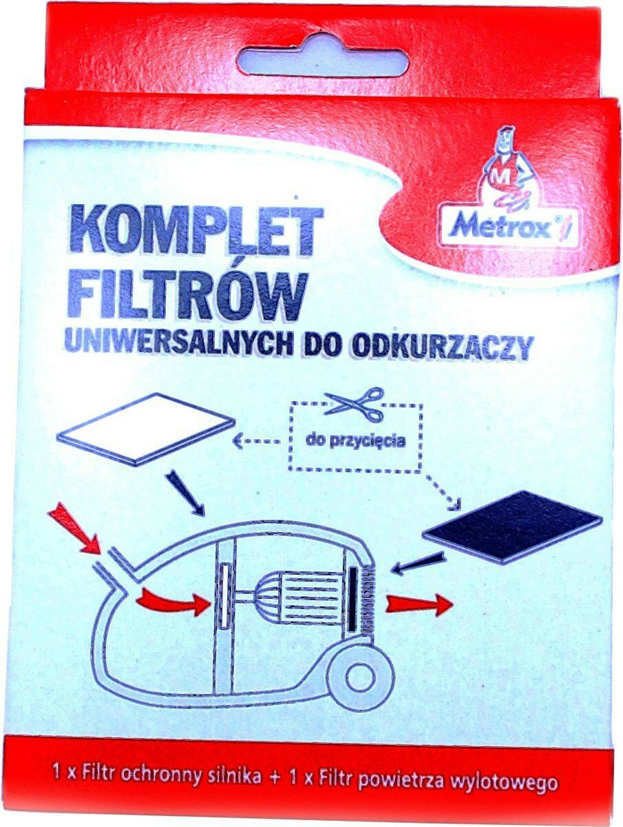 Filtry METROX Komplet uniwersalnych filtrów