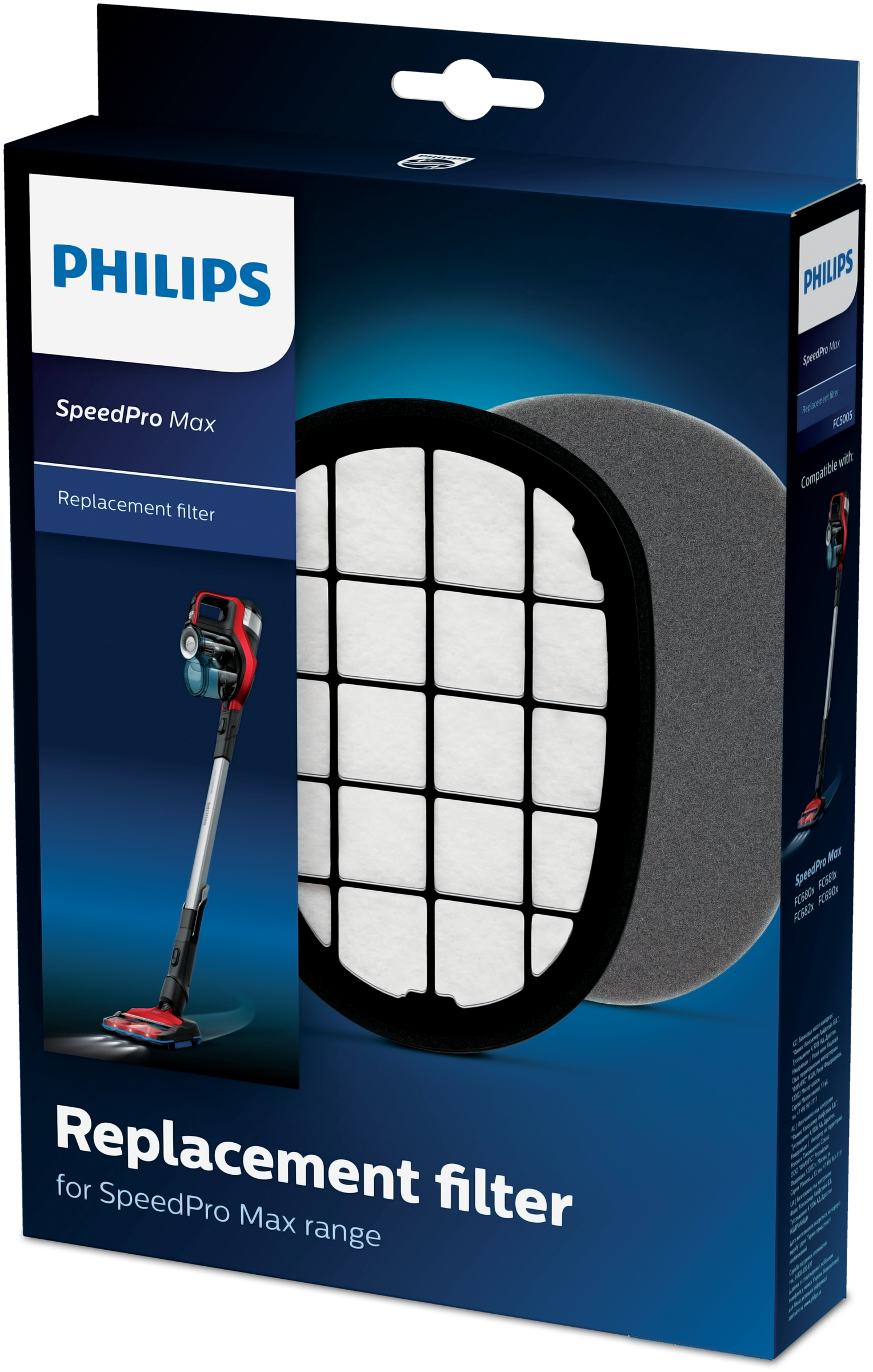 Zestaw wymiennych filtrów PHILIPS SpeedPro Max FC5005/01