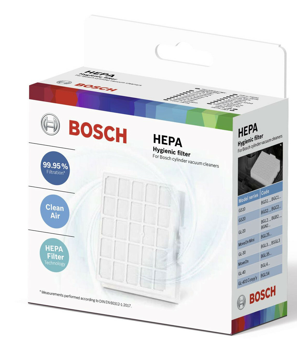 Filtr do odkurzacza BOSCH BBZ156HF