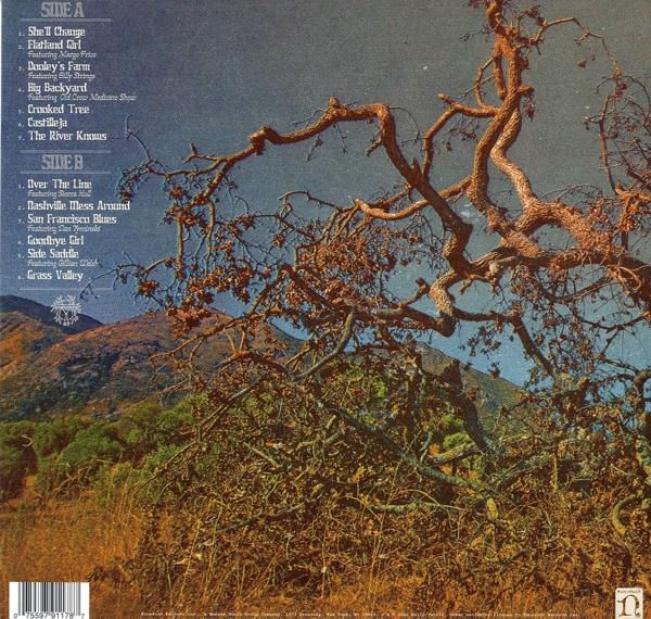 Albumcover mit Baum, Songtiteln und dem Nonesuch Records Logo.