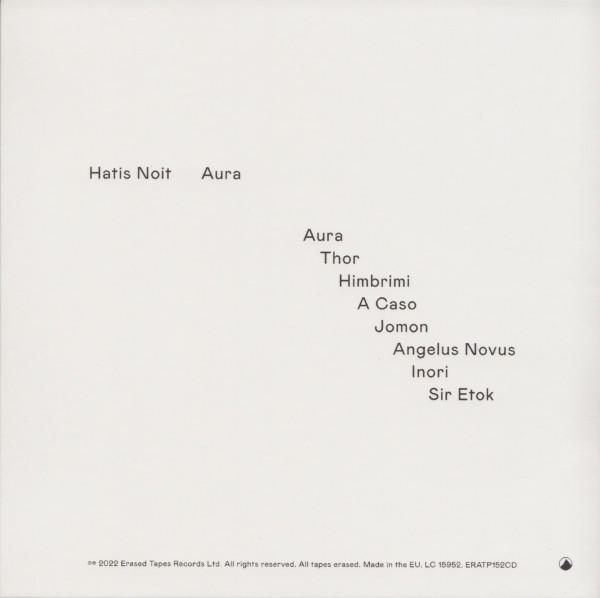 Hatis Noit - Aura  - (CD)