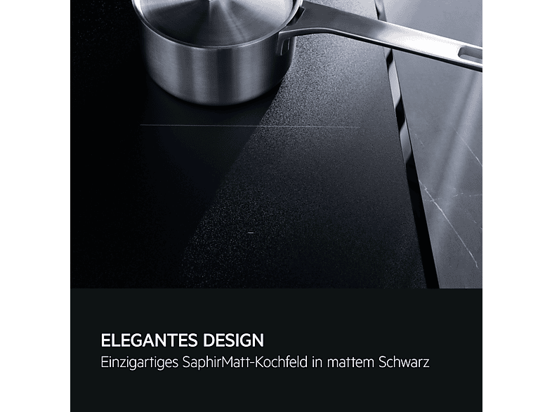 AEG TII84B0FFZ Serie6000, SaphirMatt Induktionskochfeld (810 mm breit, 4-Zonen, Glaskeramik, Autarkes Kochfeld) — Foto 3 von 5