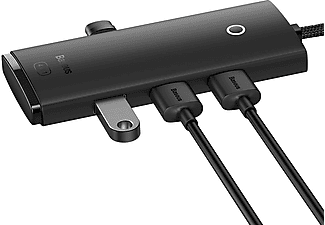 BASEUS Lite 4 in 1 Multifonksiyonal USB-A Hub Çoklayıcı Siyah_1