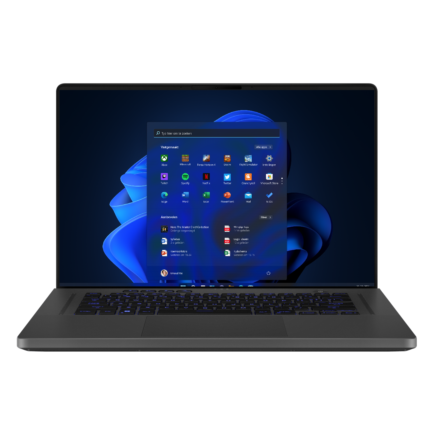ASUS ROG Zephyrus G16 GU603ZV-N3048W - 16 inch - Intel Core i7 - 16 GB - 512 GB - GeForce RTX 4060