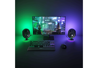 STEELSERIES Arena 7 RGB Aydınlatmalı 2.1 Oyun Hoparlörleri Siyah_2