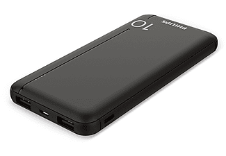 PHILIPS DLP1810CB 10.000 mAh 2xUSB-A 2.1A, USB-C Çıkış Taşınabilir Şarj Cihazı Siyah_2