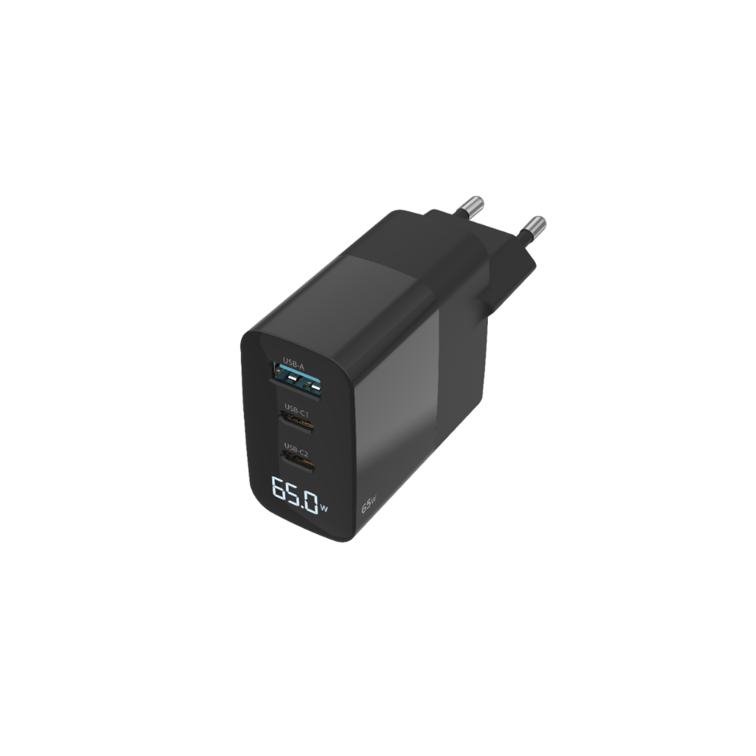 Sitecom 65w-thuislader Met Led-display afbeelding