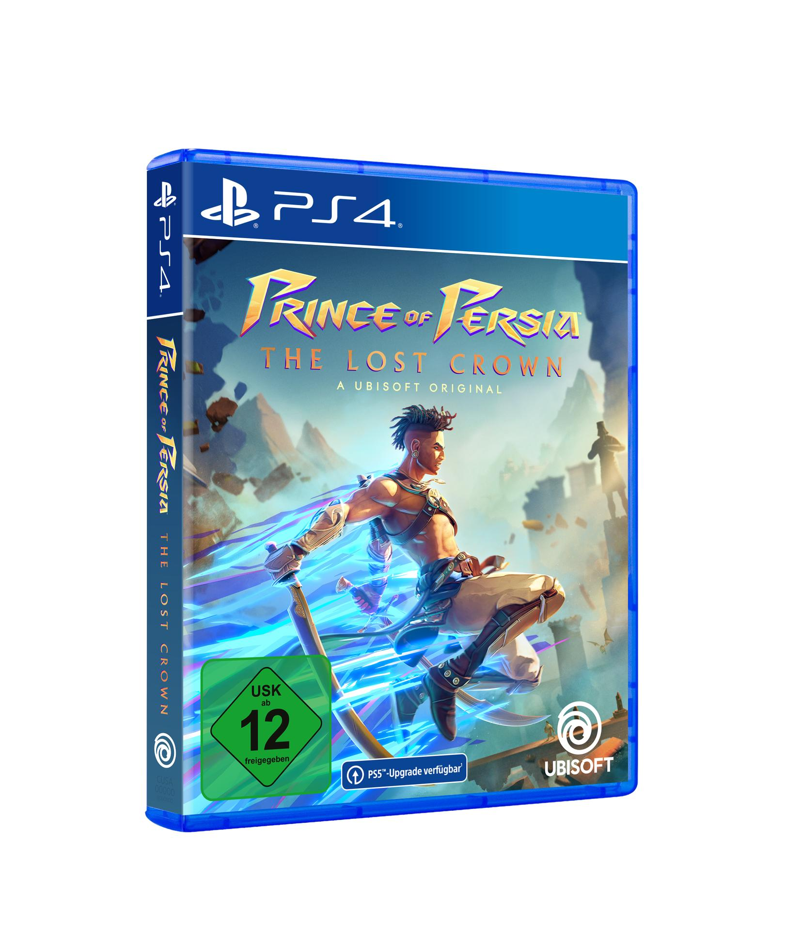 PlayStation 4 Spielhülle, Prince of Persia: The Lost Crown Artwork.
