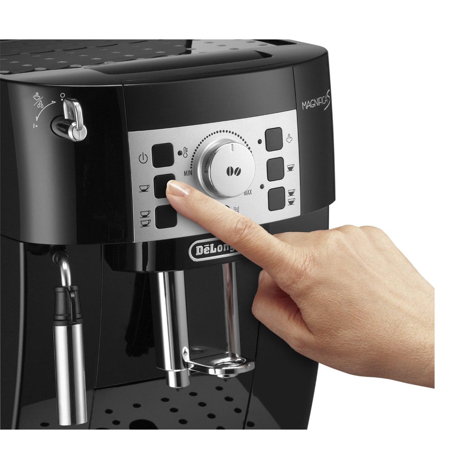 Beccuccio Terminale Cappuccinatore De'Longhi – Nero – Ricambio Per Magnifica E Primadonna