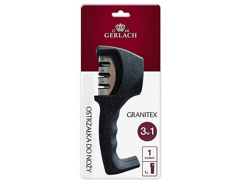 Ostrzałka GERLACH Granitex 3w1 – zdjęcie 3