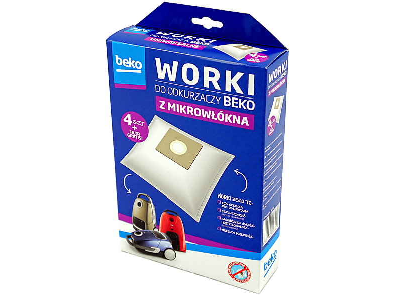 Фото - Мішок (пилозбірник) Beko Worki  WM01BEKO 