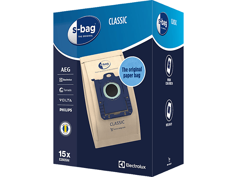 Worki ELECTROLUX E200SM S-bag Classic Megapack – zdjęcie 2