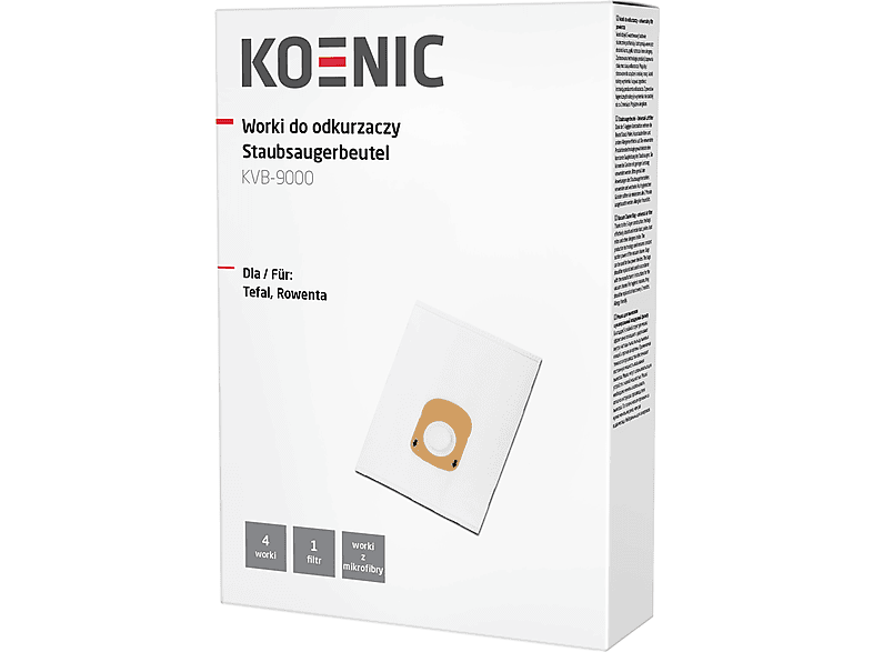 Worki KOENIC KVB9000 Vacuum Cleaner Bags MediaMarkt