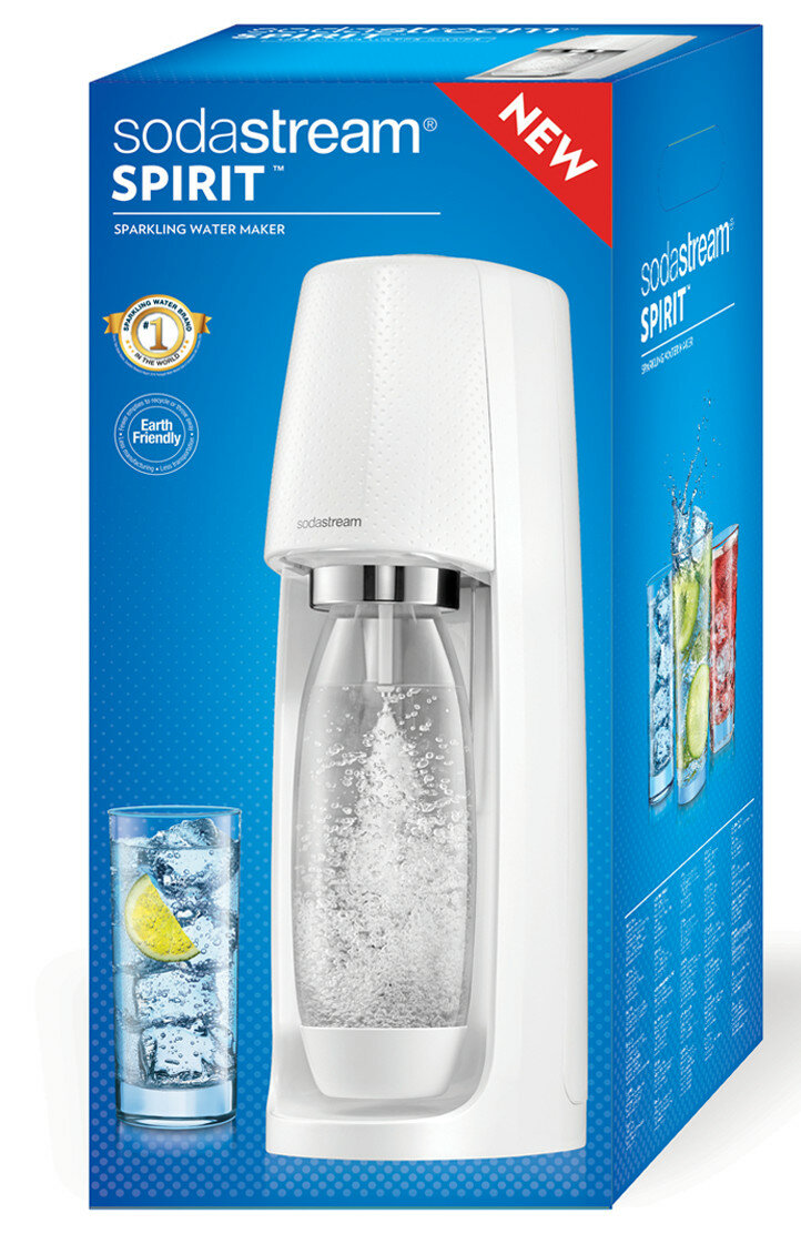 Saturator SODASTREAM Spirit White