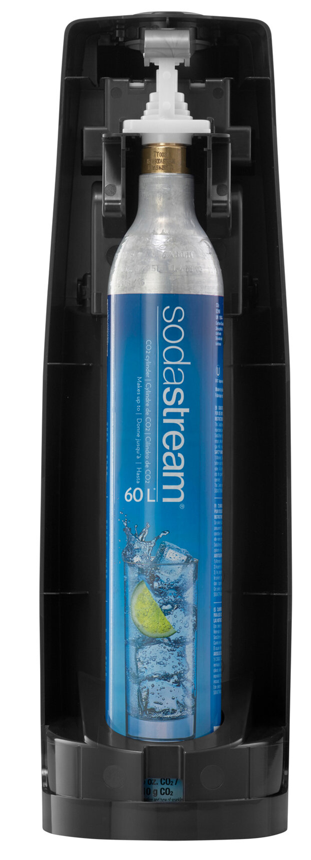 Saturator SODASTREAM SPIRIT NEON BLUE METAL