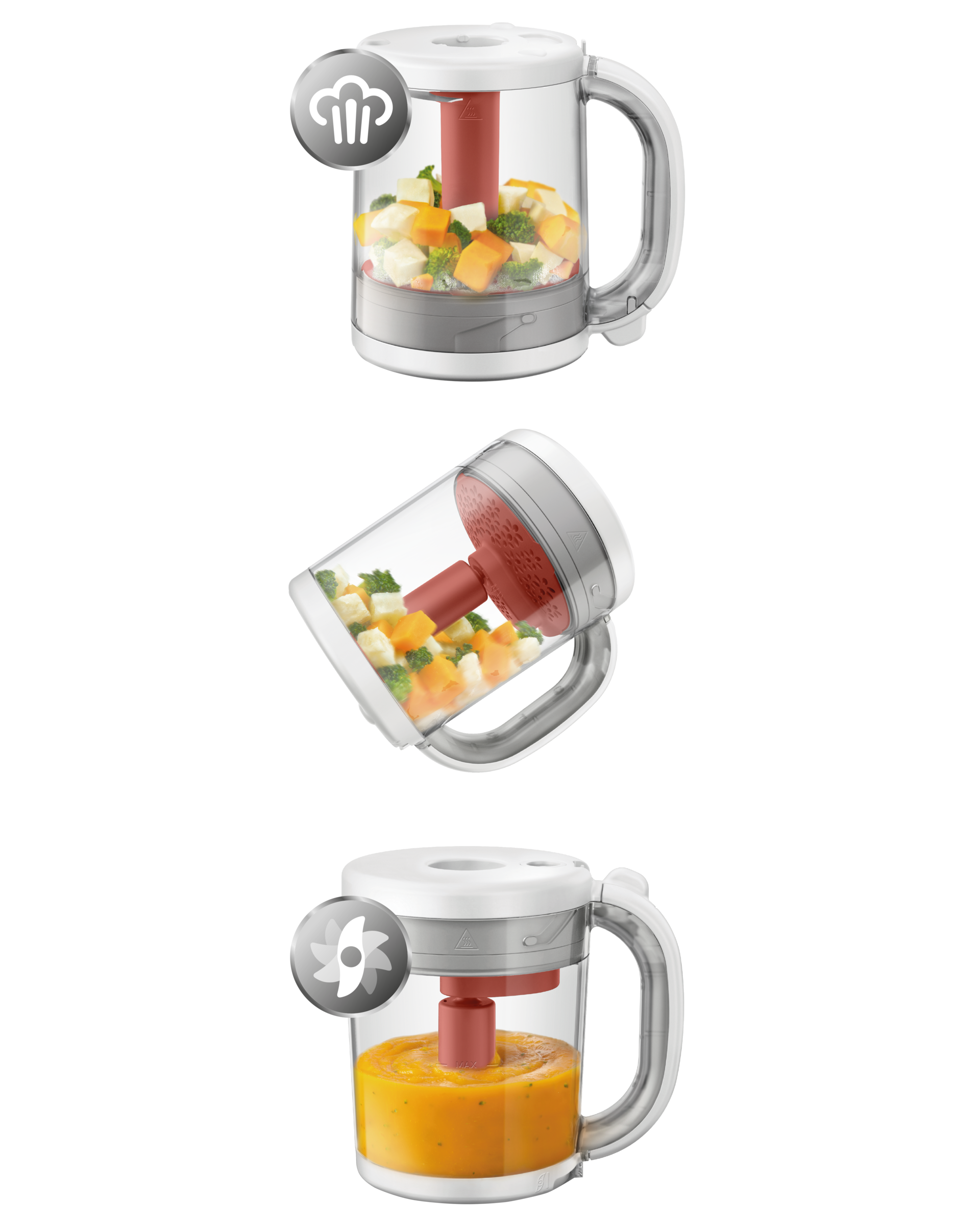Parowaro-blender PHILIPS AVENT 4w1 SCF881/01