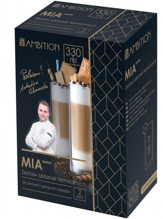 Zestaw szklanek AMBITION 96860 Mia 330 ml