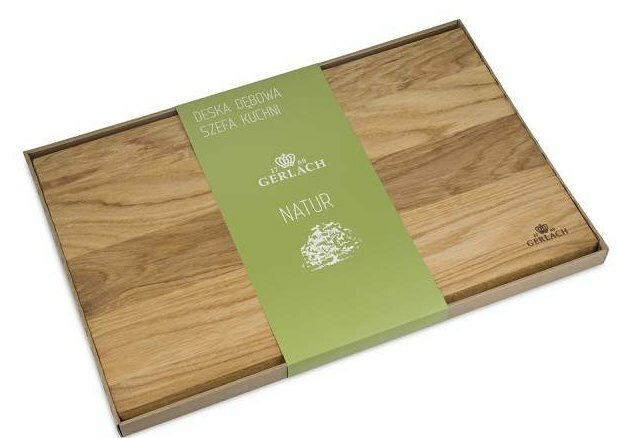 Deska GERLACH Dębowa mała 30x24 NATUR