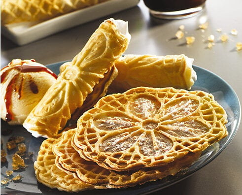Wymienne płytki TEFAL XA800712 Krokant Wafle Okrągłe