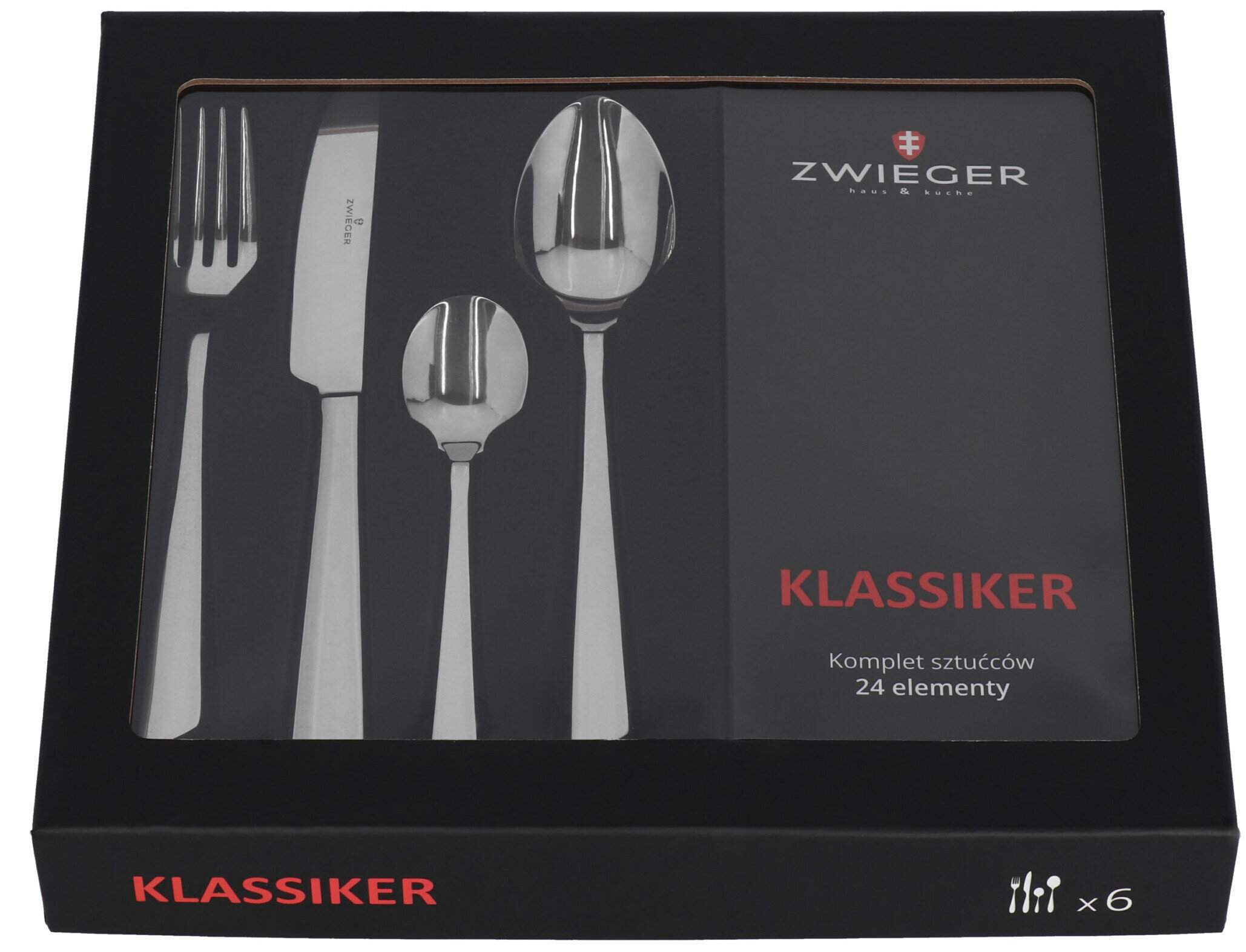 Zestaw sztućców ZWIEGER Klassiker 24 szt.