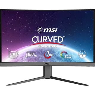 MSI G24C4DE E2 Curved, 1500R, 1x DP, 2x HDMI, 23,6 Zoll Full-HD Gaming Monitor (1 ms Reaktionszeit, 180 Hz)
