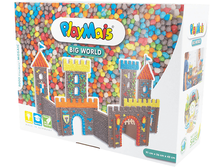 PLAYMAIS MOSAIC BIG WORLD CASTLE PlayMais, Mehrfarbig