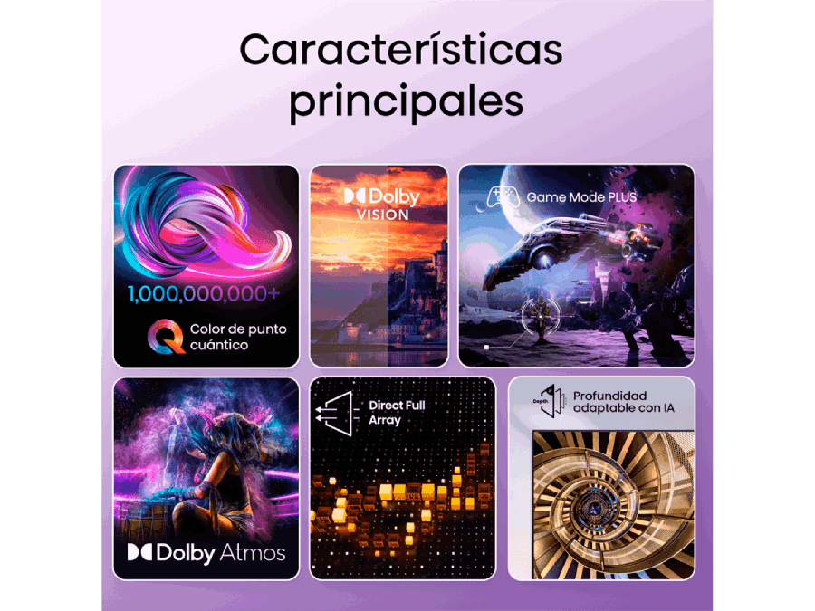Imagen con seis iconos, con texto encima.