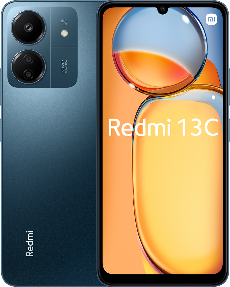 XIAOMI Smartphone Redmi 13C 128 GB Navy blue (51177)