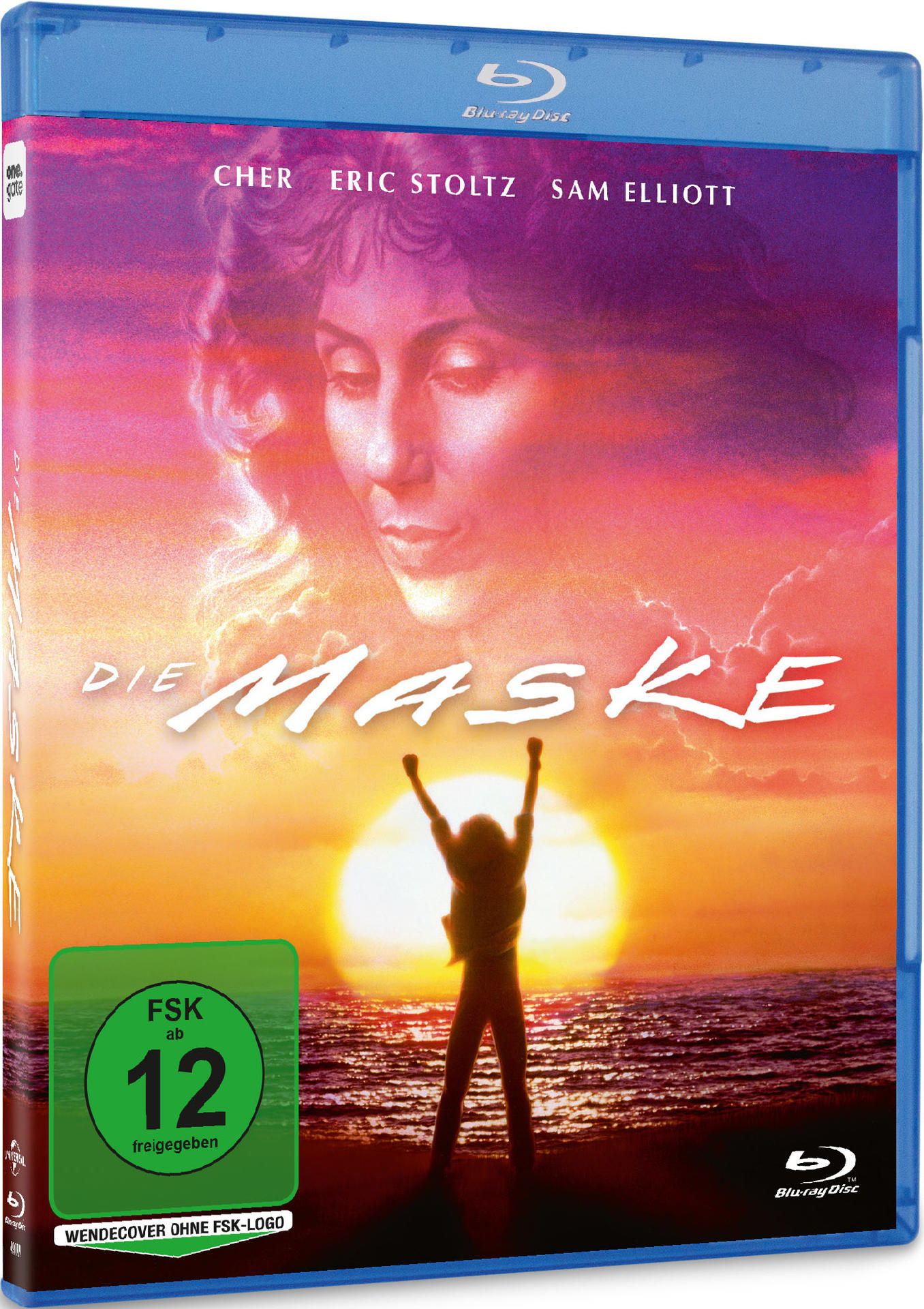 Blaues Blu-ray-Disc-Filmcover.