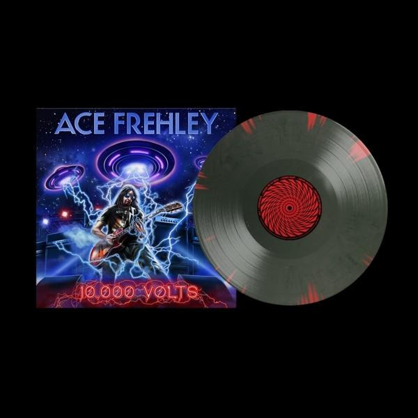 (Vinyl) Gym - Ace (Metal - 10,000 Red Frehley - Splatter) Locker Volts
