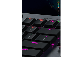 LOGITECH G G915 Lightspeed RGB Tam Boyutlu İngilizce Q Kablosuz Oyuncu Klavyesi - Siyah_2