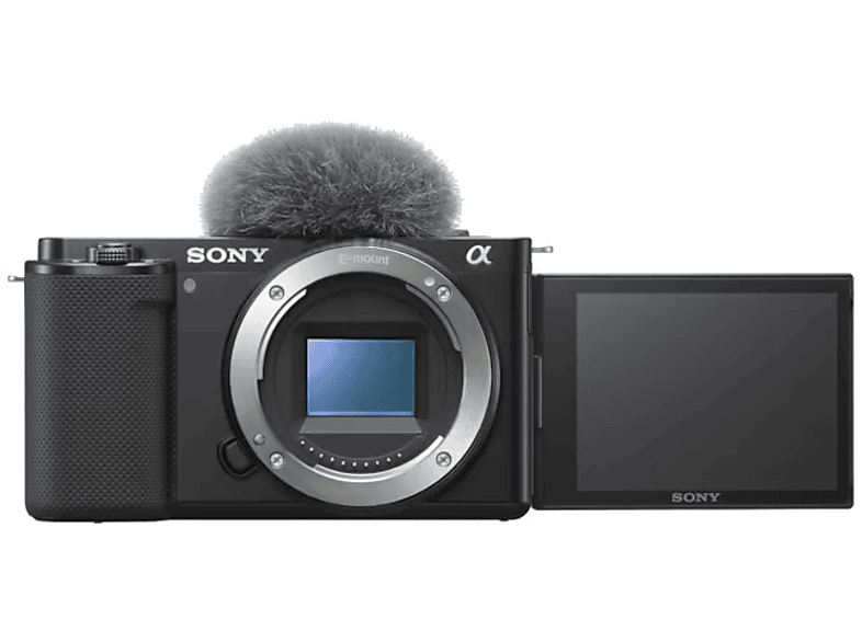 SONY ZV-E10 Body Değiştirilebilir Lensli Vlog Kamerası Siyah