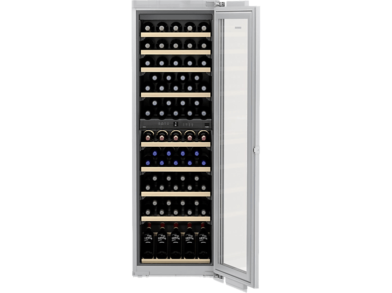 Liebherr EWTDF 3553-26 Weintemperierschrank, Festtür (259 l, 162 kWh, EEK: G, Silber, Anzahl Flaschen: 80)