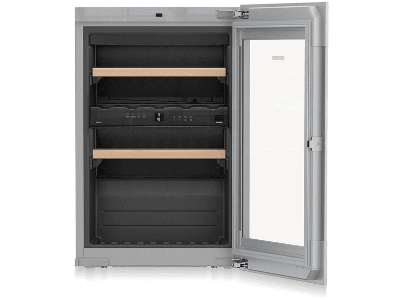 Liebherr EWTGB 1683-26 Weintemperierschrank (105 l, 143 kWh, EEK: G, Schwarz, Anzahl Flaschen: 33) — Foto 3 von 5