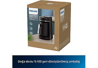 PHILIPS 5000 Serisi Türk Kahve Makinesi HDA150/61 Siyah Gümüş_6